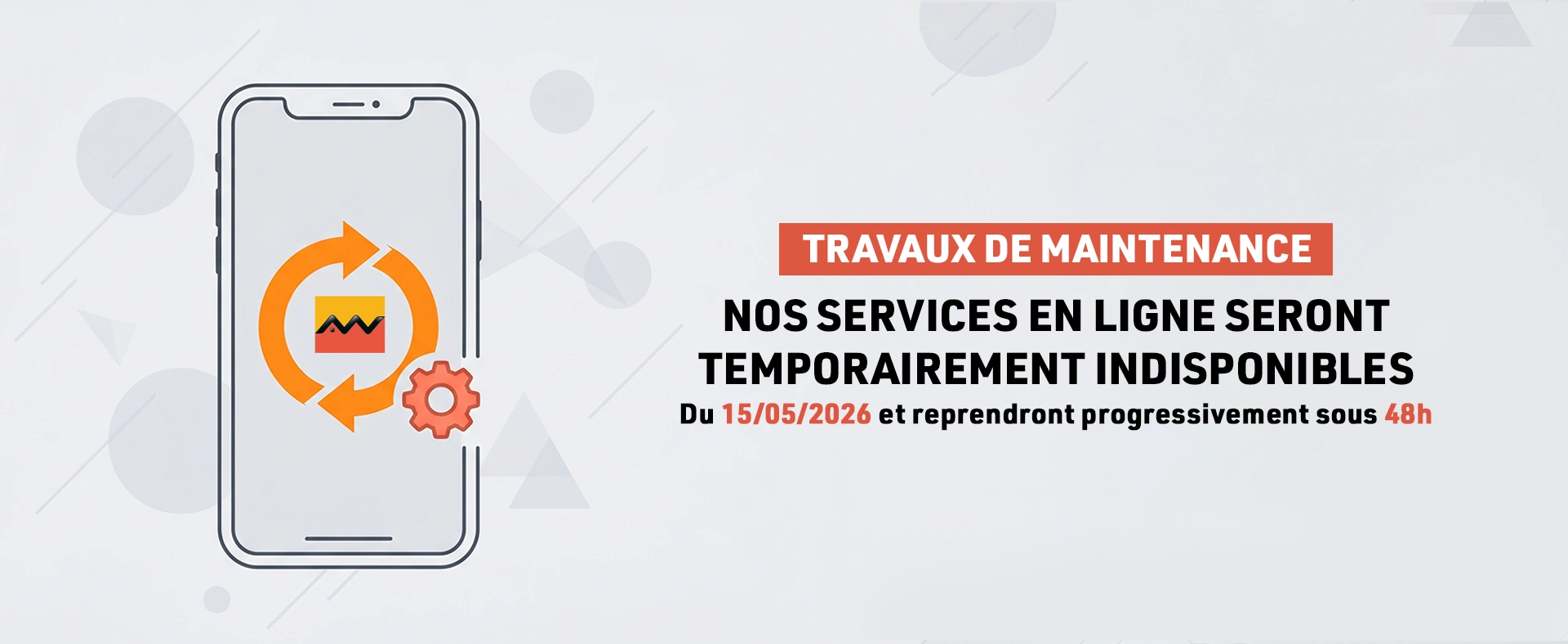 Travaux de maintenance