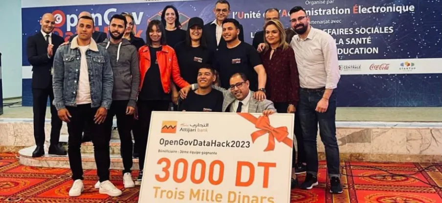 Attijari bank partenaire de la 2ème édition du Hackathon «OpenGovDataHack2023 »