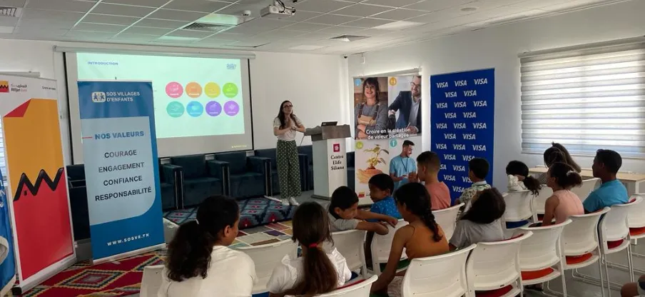 Attijari bank et Visa consolident leurs efforts pour soutenir les enfants du SOS village Siliana