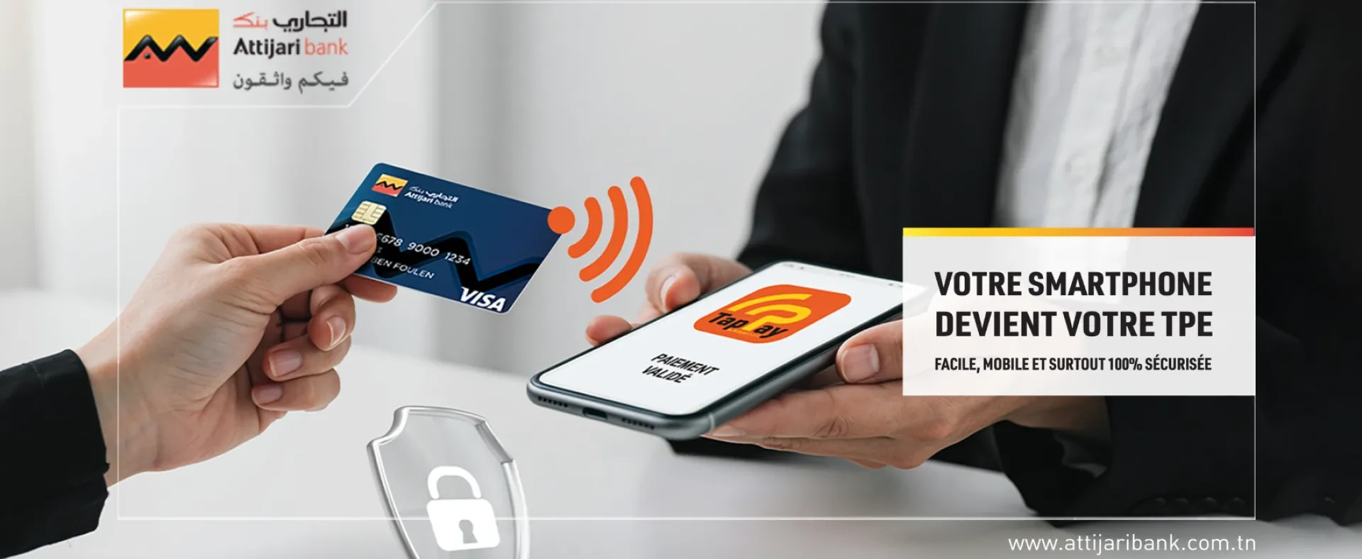 Pour tap pay : votre smartphone devient votre tpe