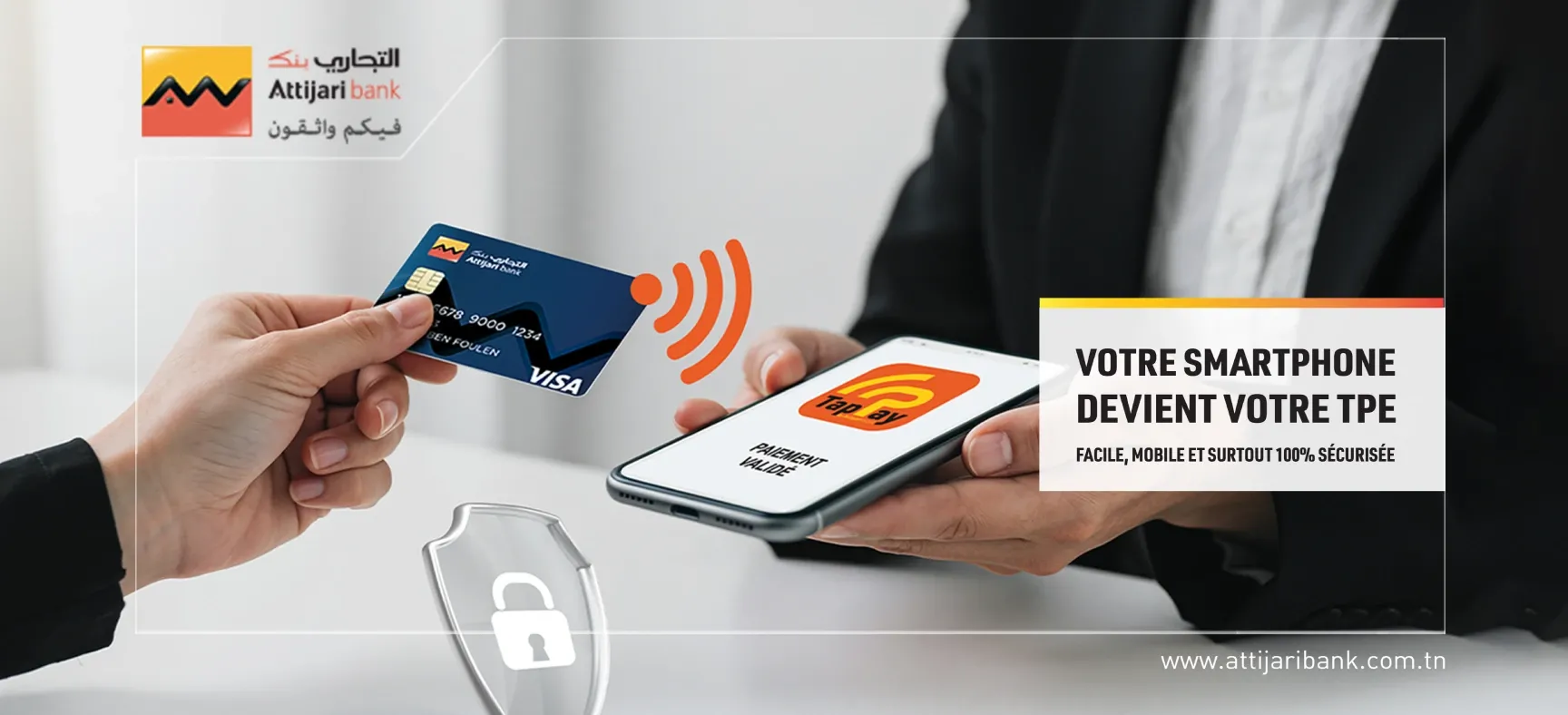 Pour tap pay : votre smartphone devient votre tpe